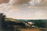 Frans Post Landscape with river and forest France oil painting artist